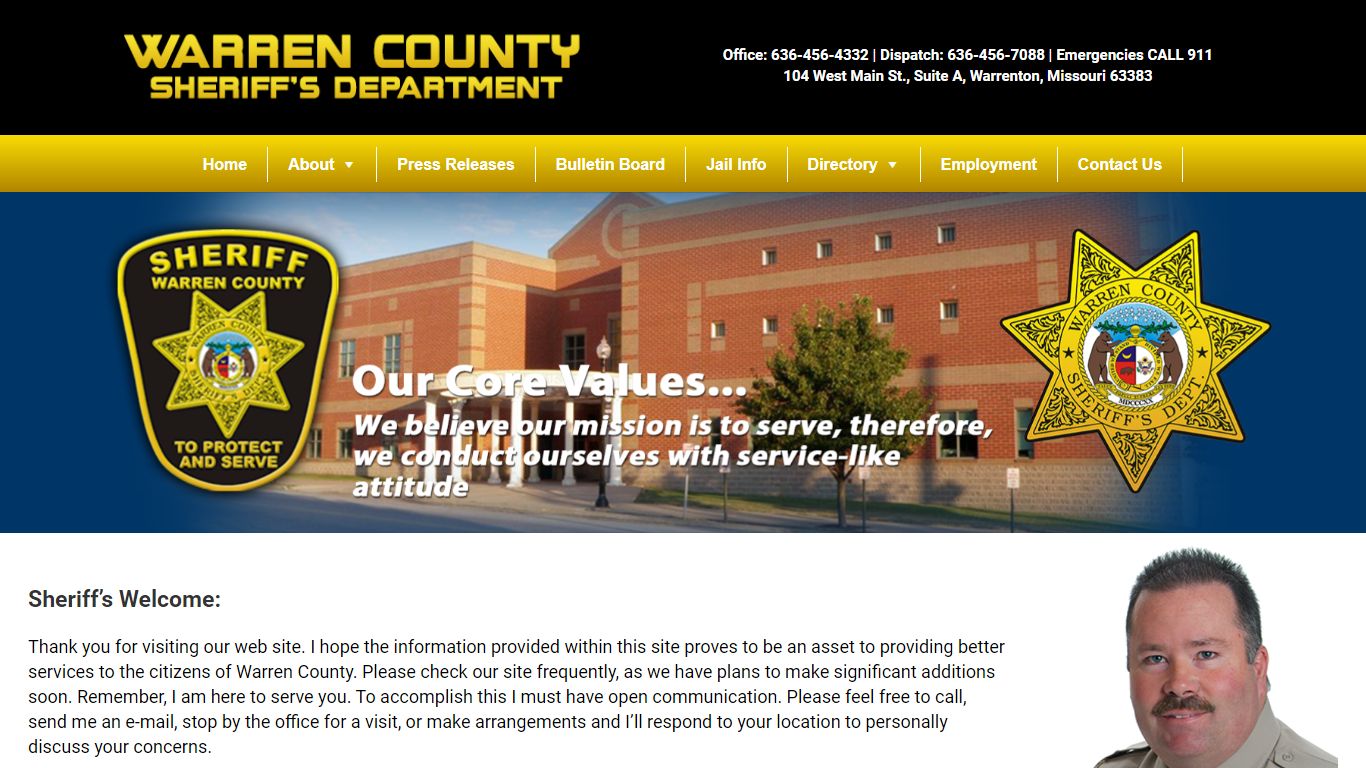 Jail Info – Warren County Sheriff Department